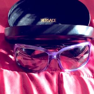 Versace Sunglasses and Case